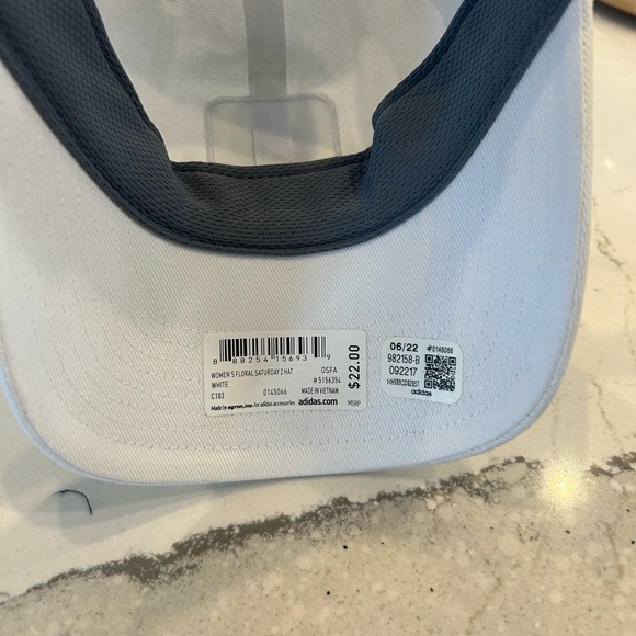 adidas White Women's Fit Hat - Picture 7 of 7